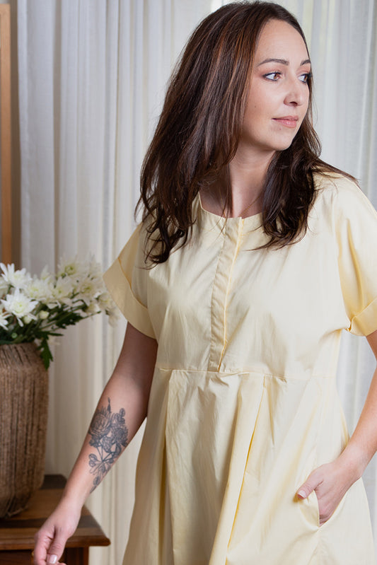 Avery Maxi Dress - Butter Yellow