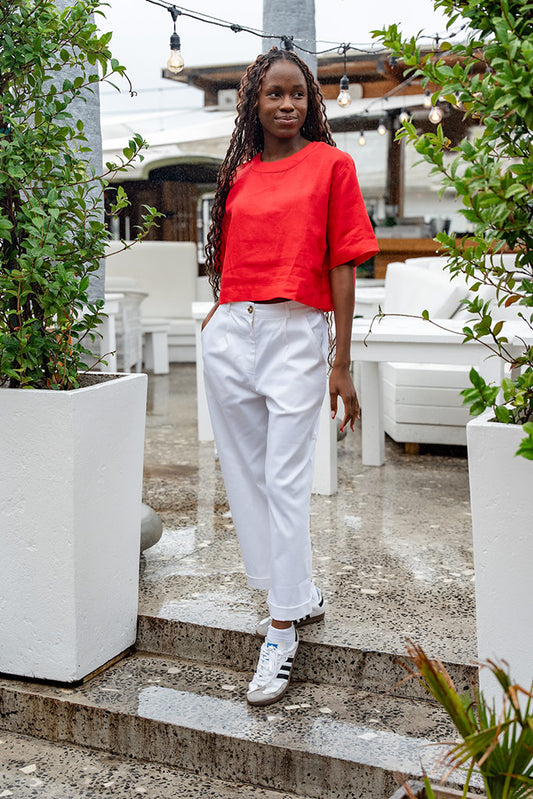 Celine Pants - Cream