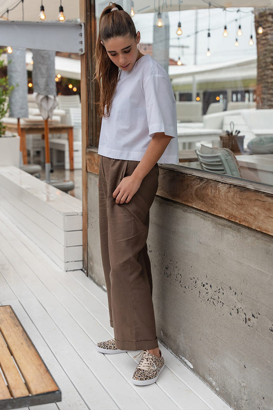 Celine Pants - Chocolate